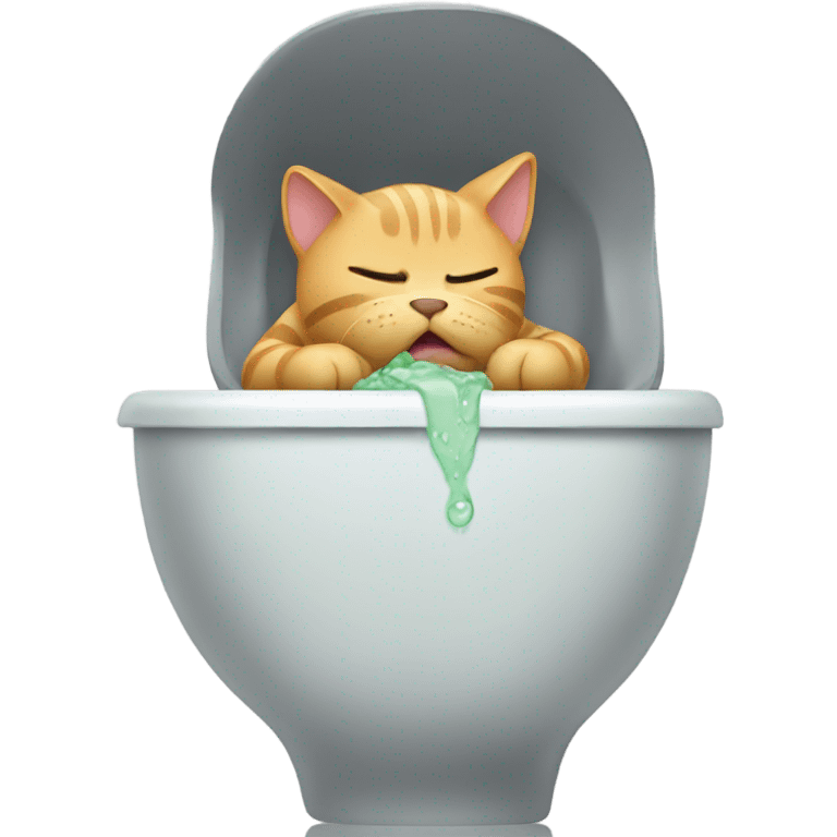 cat vomiting  emoji