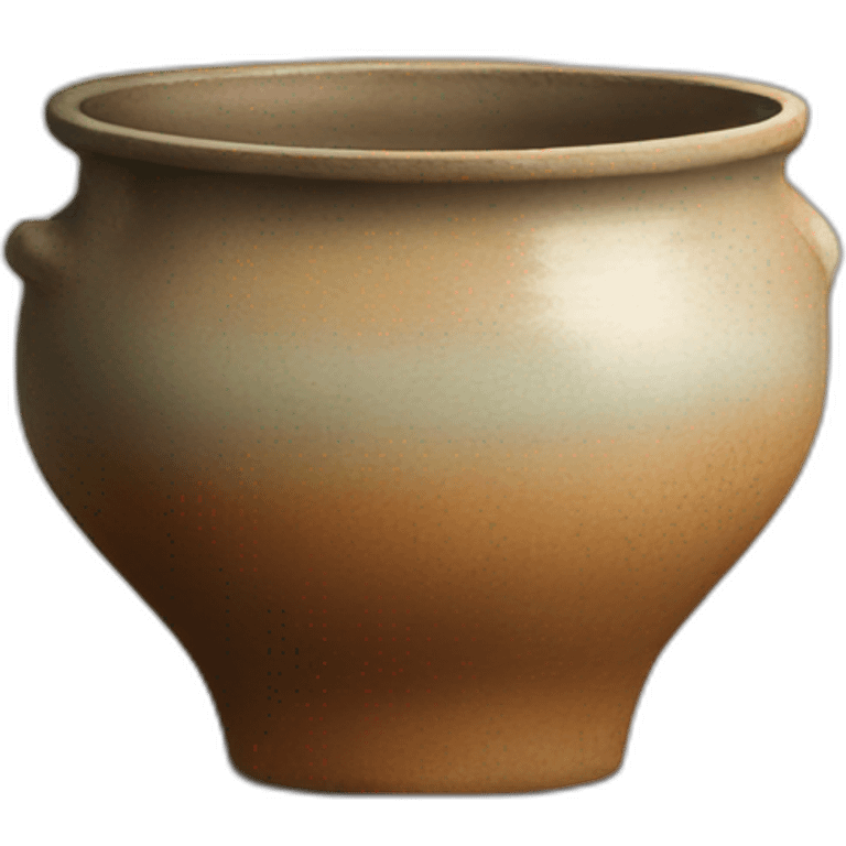 wood fired glazed pot emoji