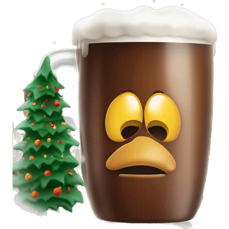 Glühwein auf dem Weihnachtsmarkt  emoji