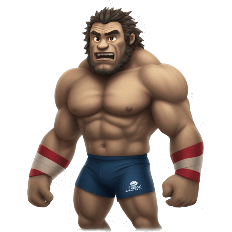 Rugby beast emoji