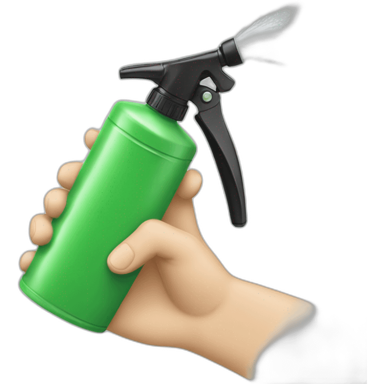 hand sprayer emoji