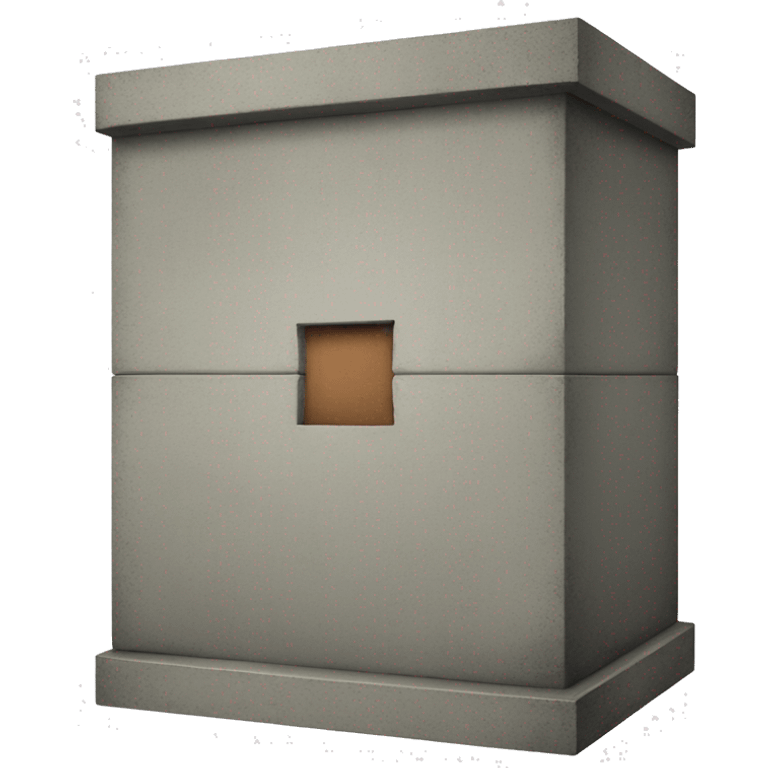 concrete box bunker emoji