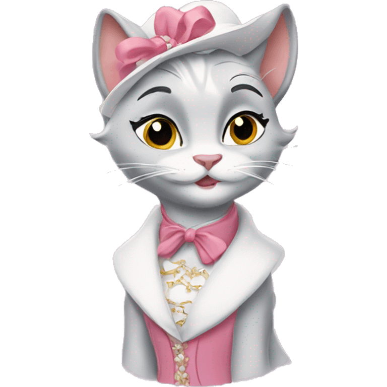 Marie aristocats emoji