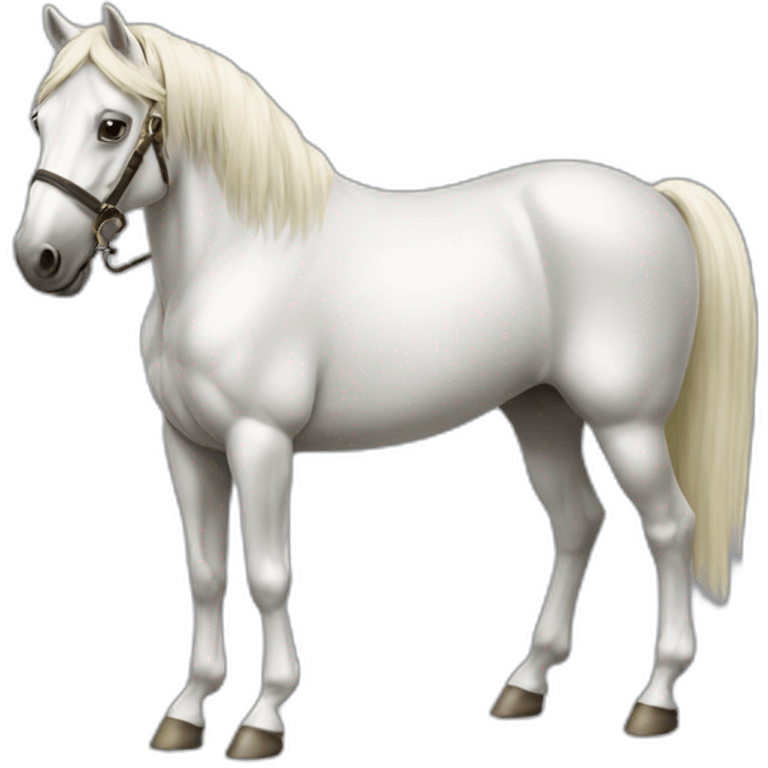 Cheval blanc emoji