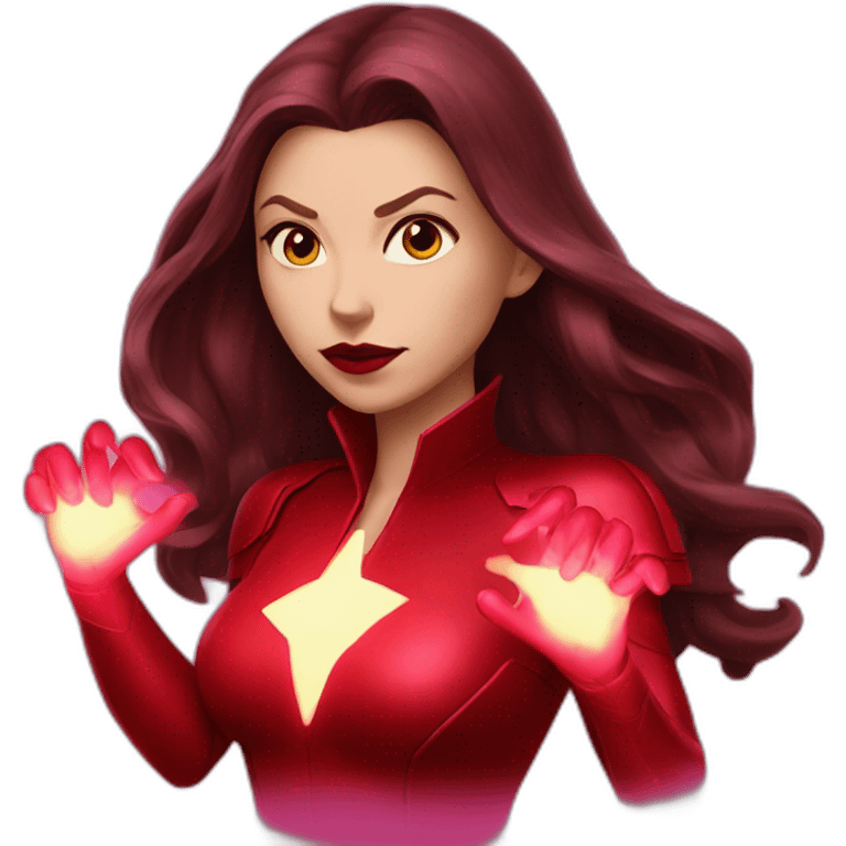 scarlet witch use power emoji