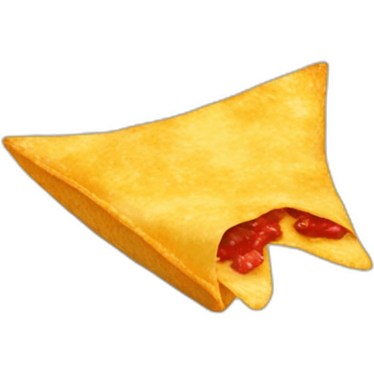 Nacho chip emoji