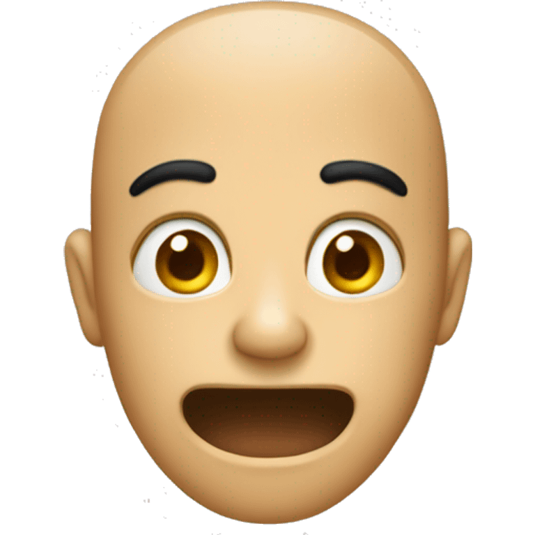 Emogi qui baisse la tête et qui lève la main emoji