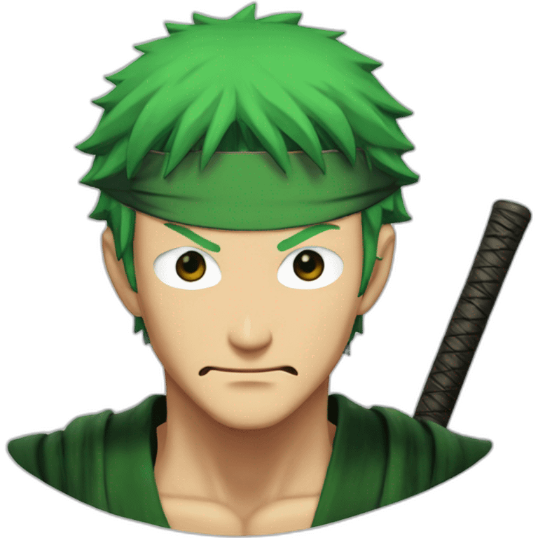 Roronoa Zoro One Piece emoji