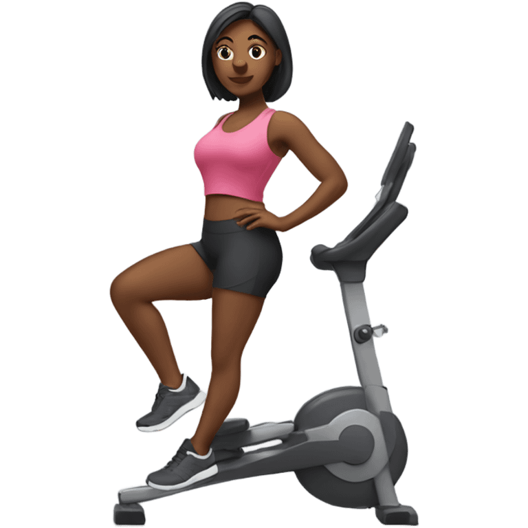 lady working out emoji