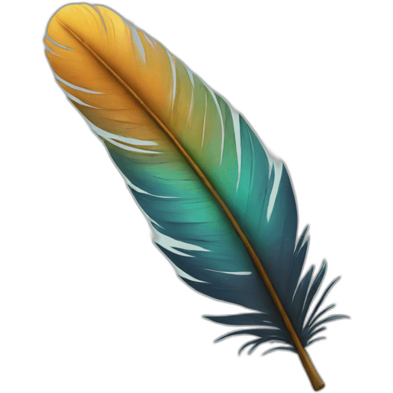 Feather emoji