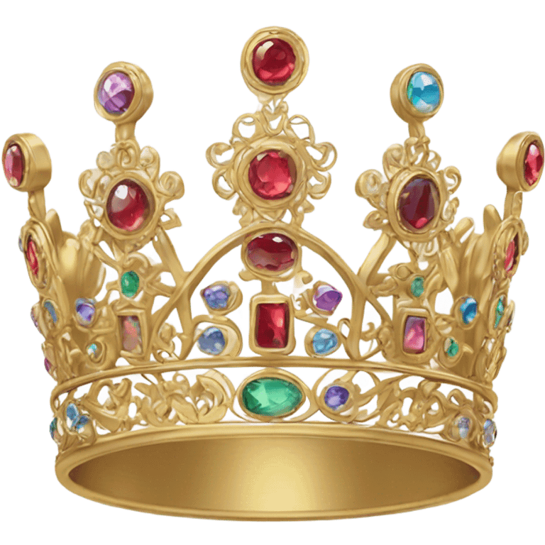 Queen crown emoji