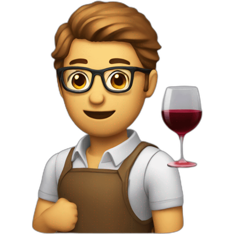 Developer wine emoji