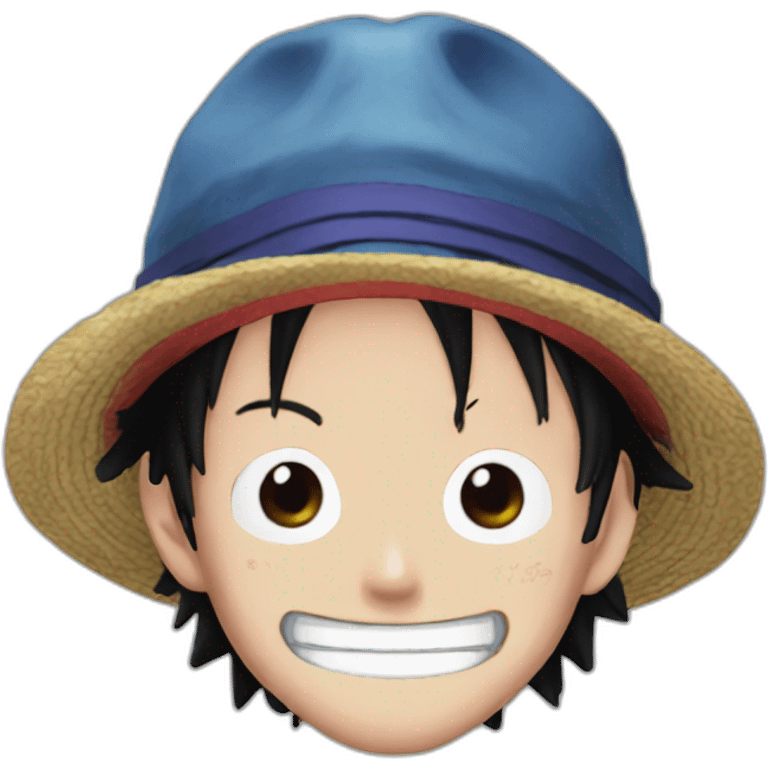 One Piece Luffy Gum Gum emoji