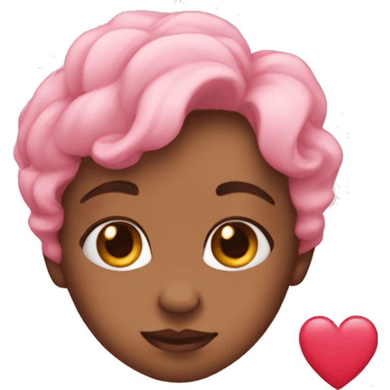 Heart baby rose emoji