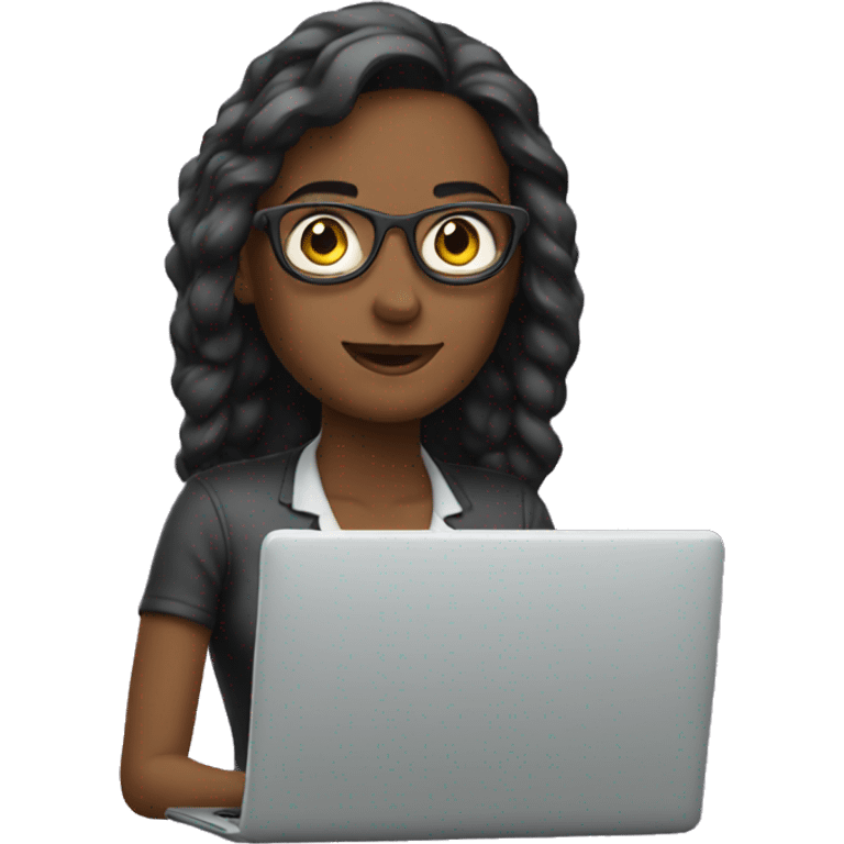 woman with laptop emoji