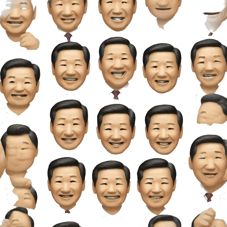 xi Jinping happy emoji