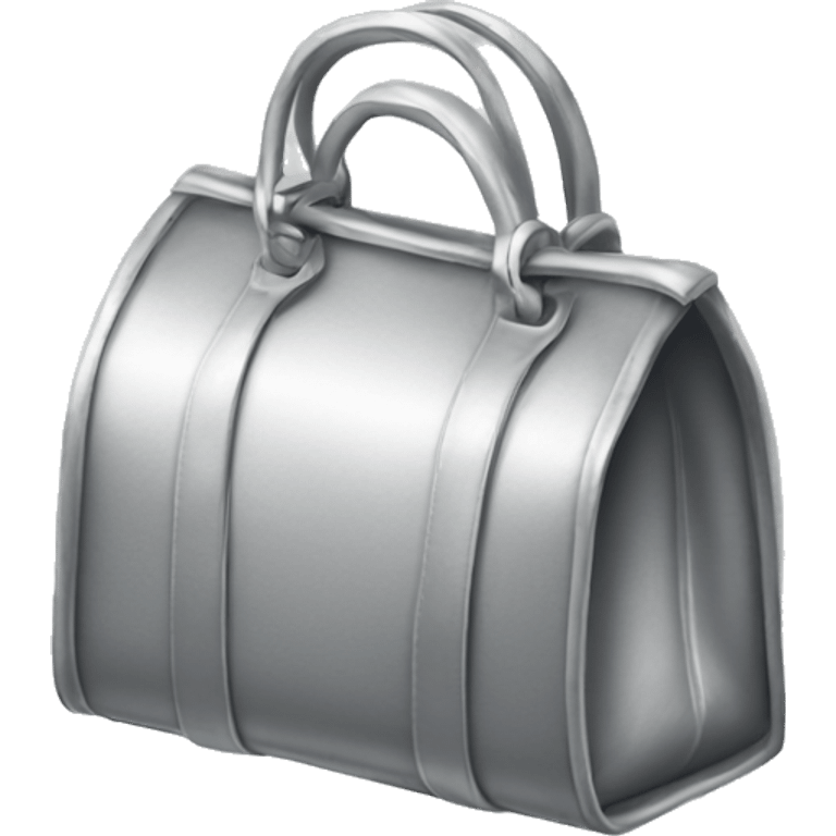 Silver bag emoji