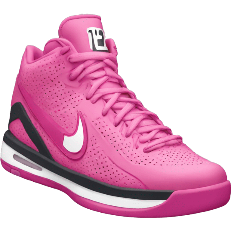 pink nike basketball  emoji