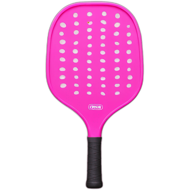 pink pickleball paddle emoji