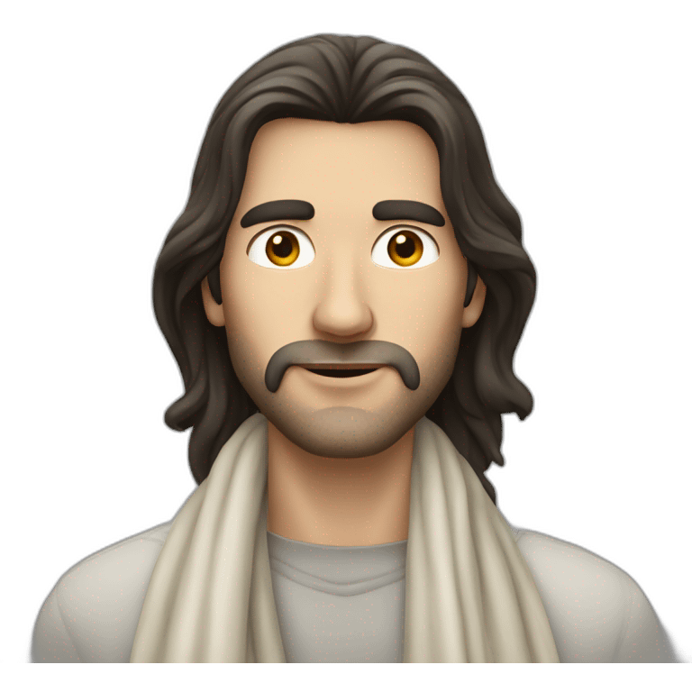 dark-and-long-haired-white-man-with-thin-nose-and-scarf emoji