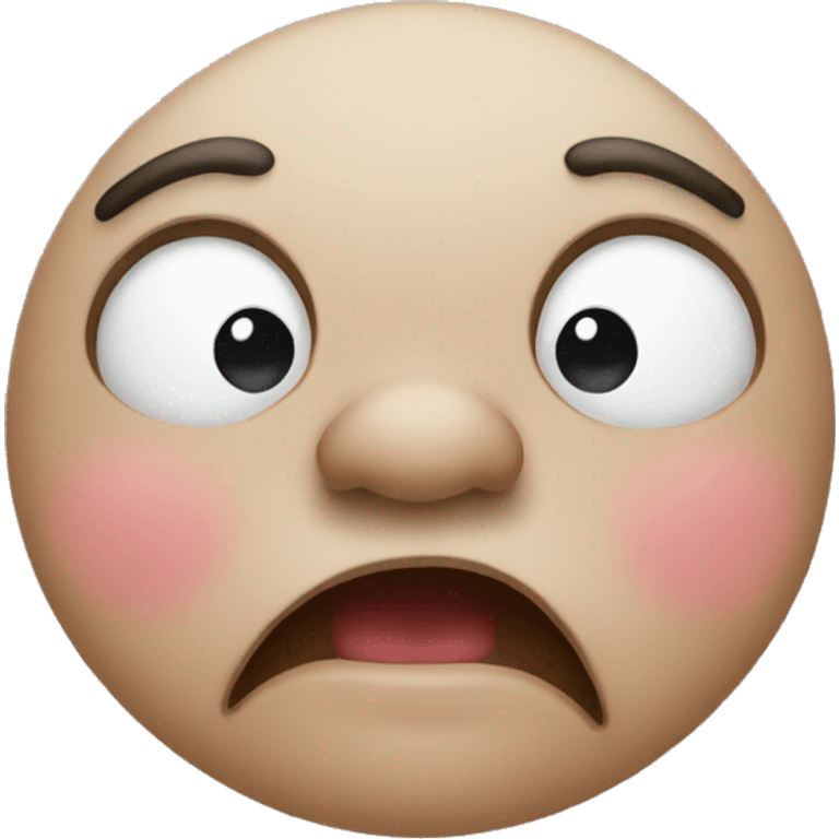 Emoji with fat nose emoji