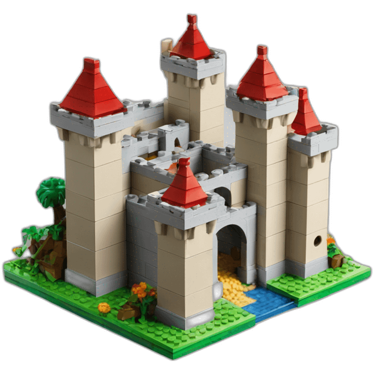 Lego castle emoji