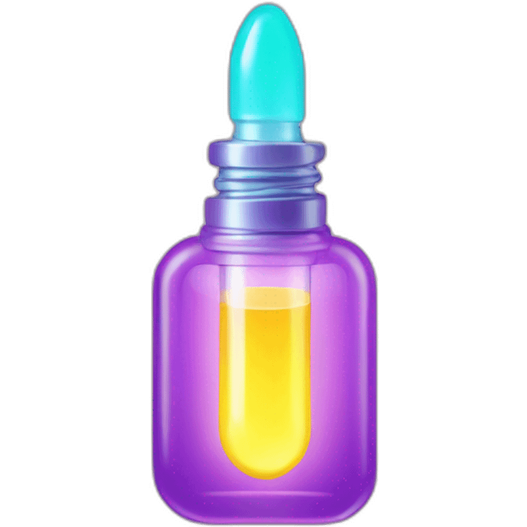 Ampoule fluo compact emoji