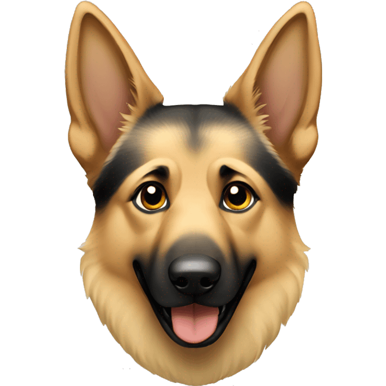 Blonde German Shepherd  emoji