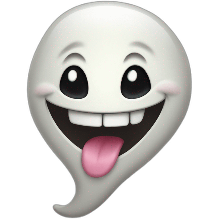 laughing ghost emoji