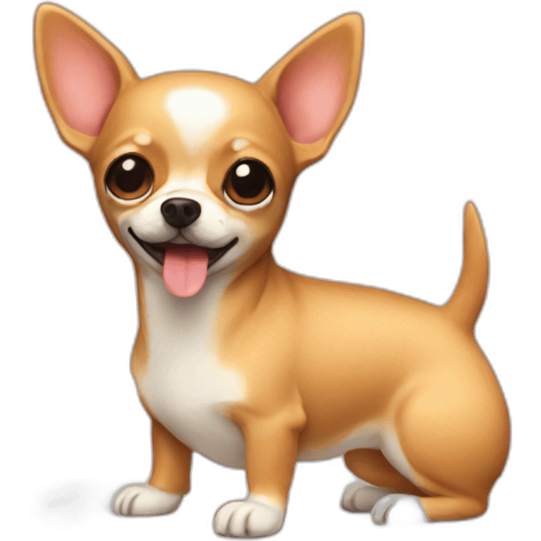 chihuahua-cake emoji