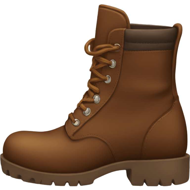 Brown boots emoji