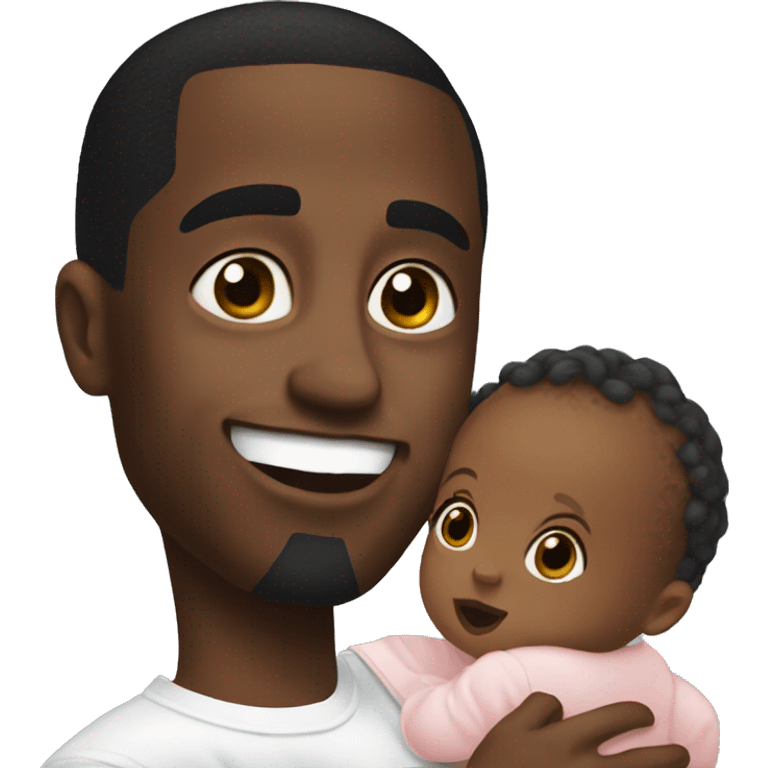 Diddy with a baby emoji