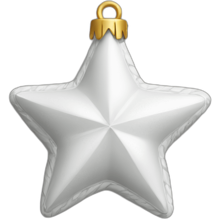 christmas decoration star emoji