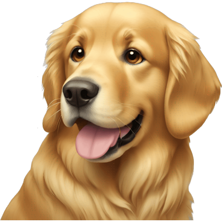 golden retriever  emoji