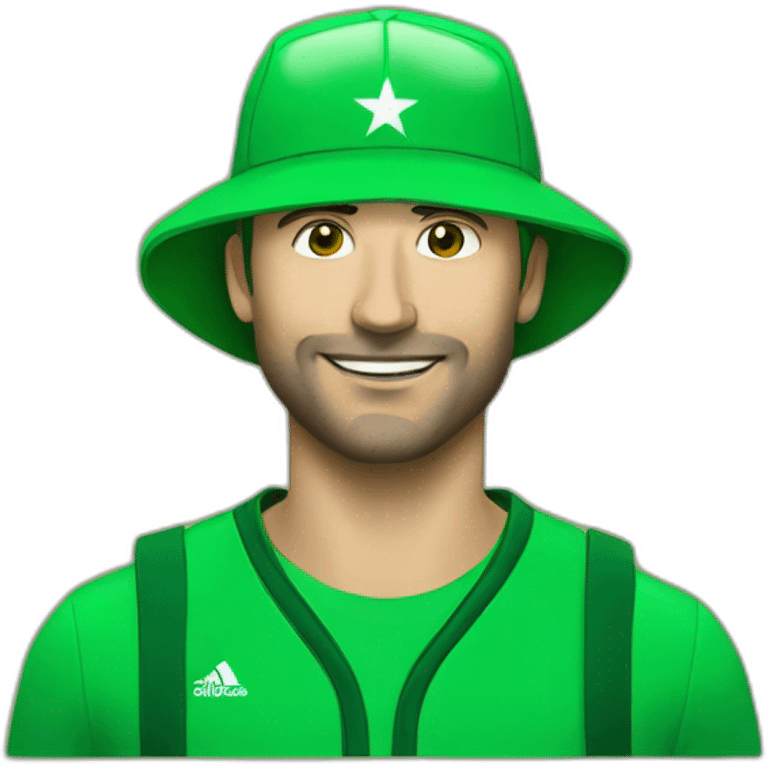 Supporter des verts emoji