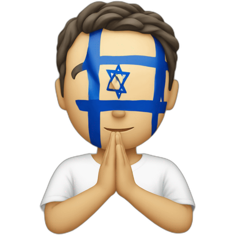 Pray for Israel emoji