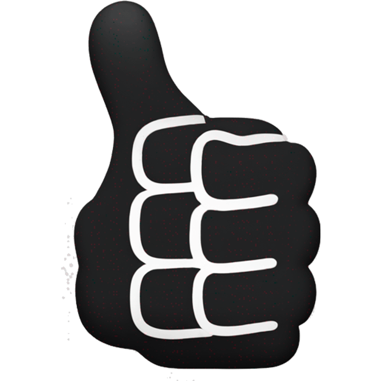 sideways thumbs up emoji