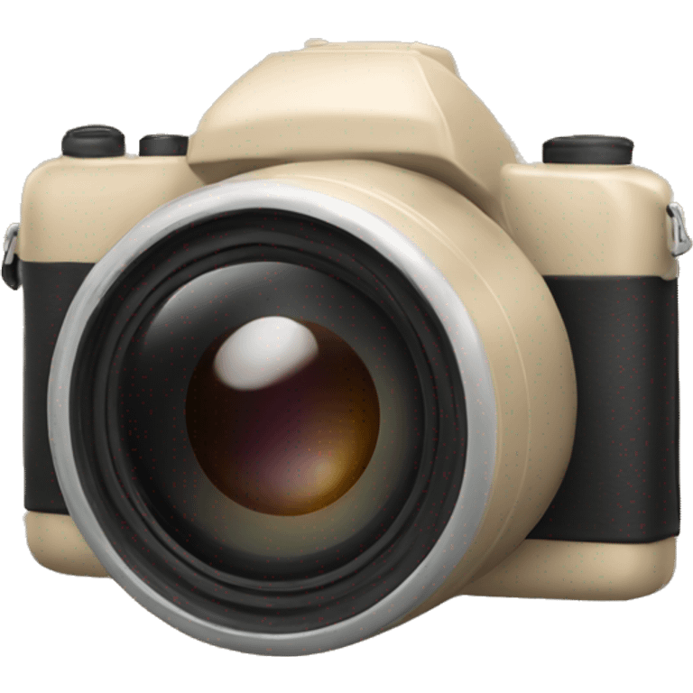 Camera beige emoji