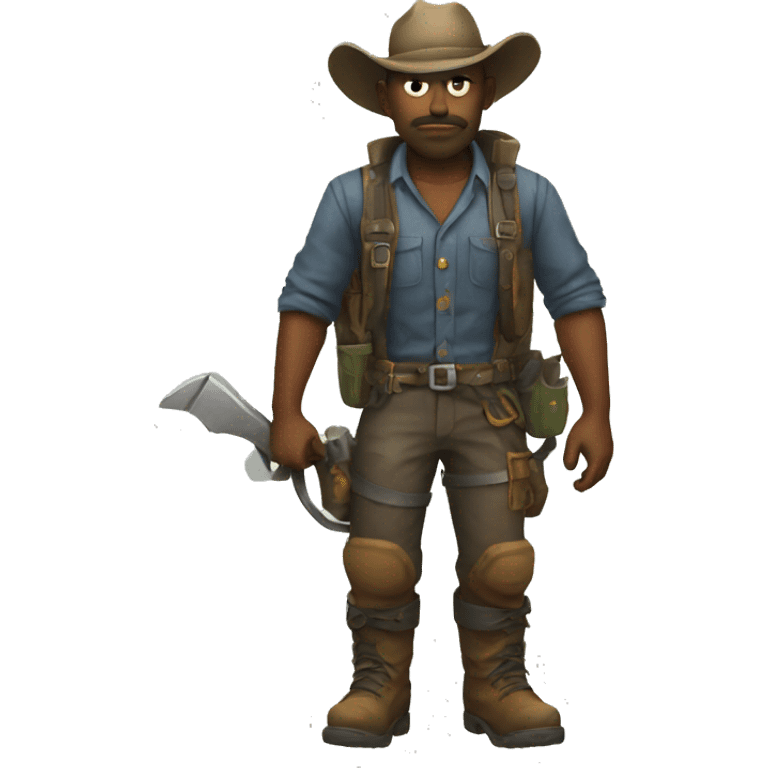 post apocalyptic farmer emoji