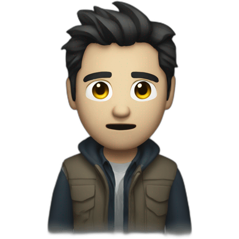 alan wake with flashlight emoji