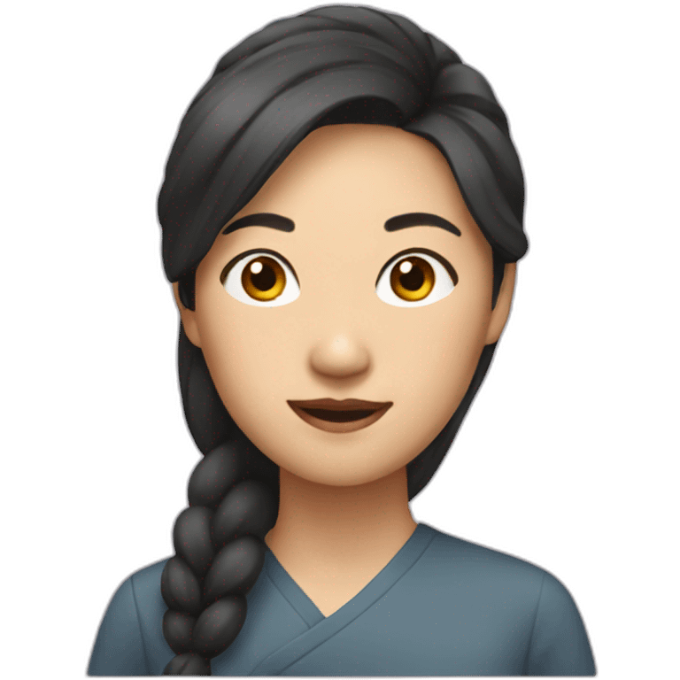 asian woman emoji