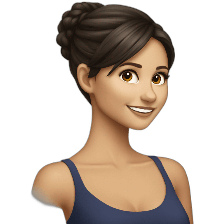 nina dobrev emoji