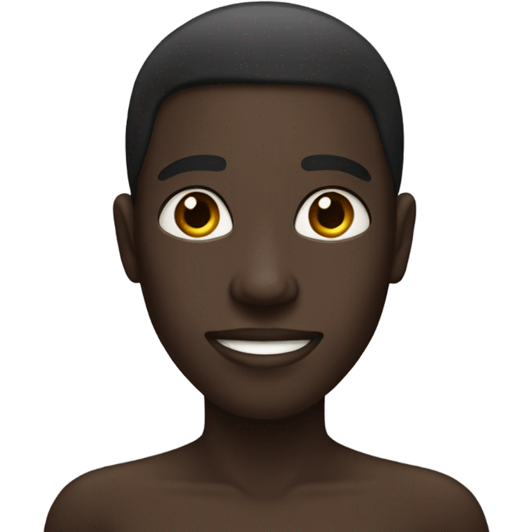 A black person  emoji