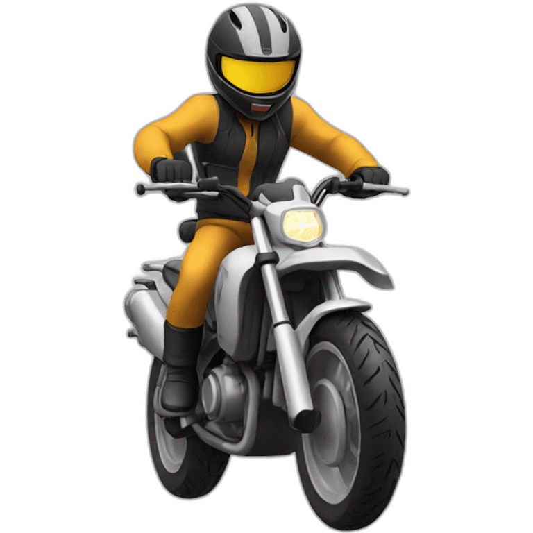 moto wheeling emoji