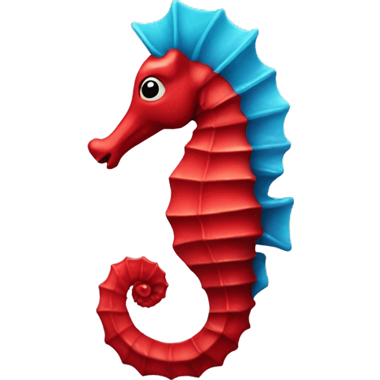 red seahorse  emoji