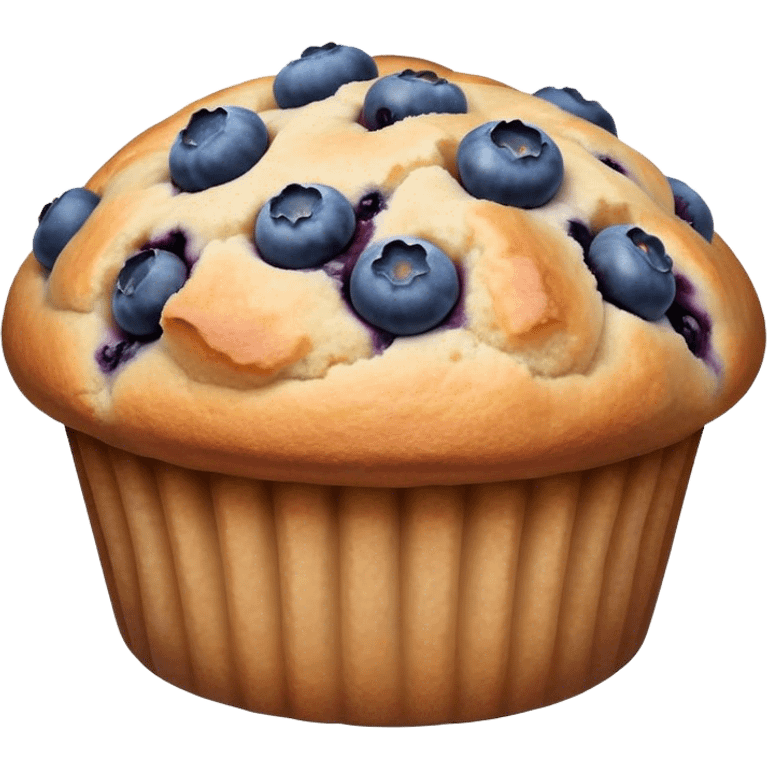 Blueberry muffin  emoji