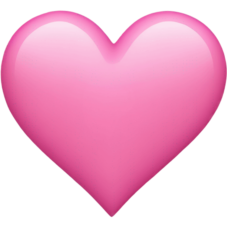 Pink heart emoji