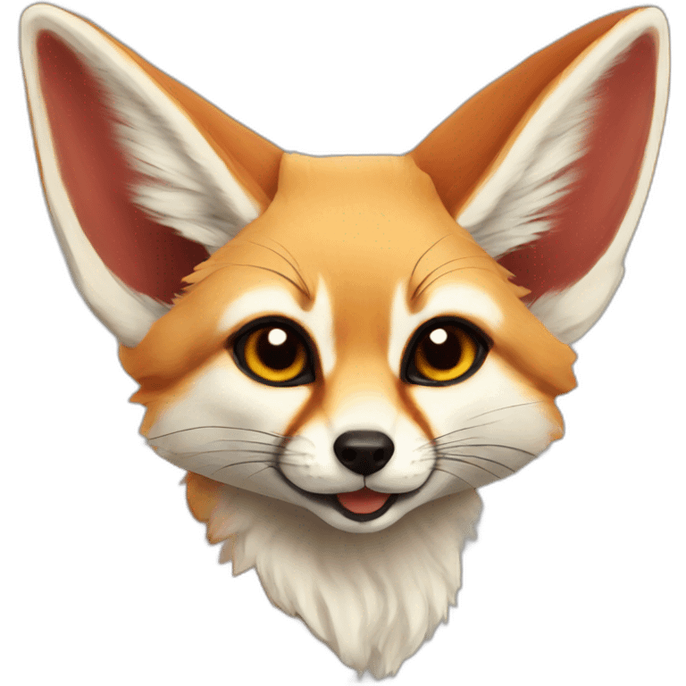 red fennec emoji