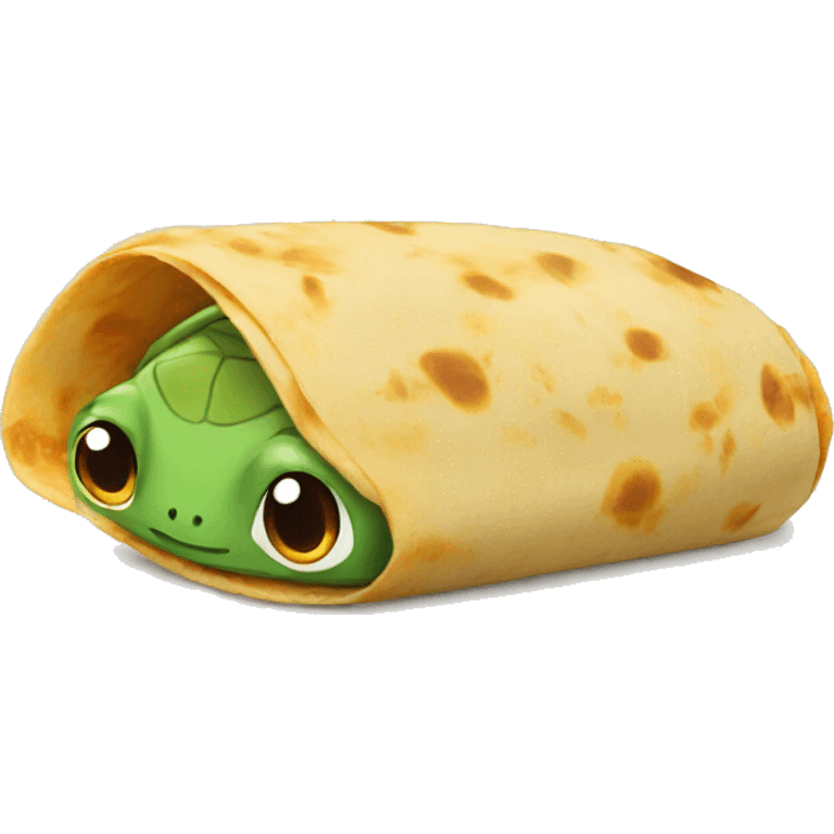 turtle burrito emoji