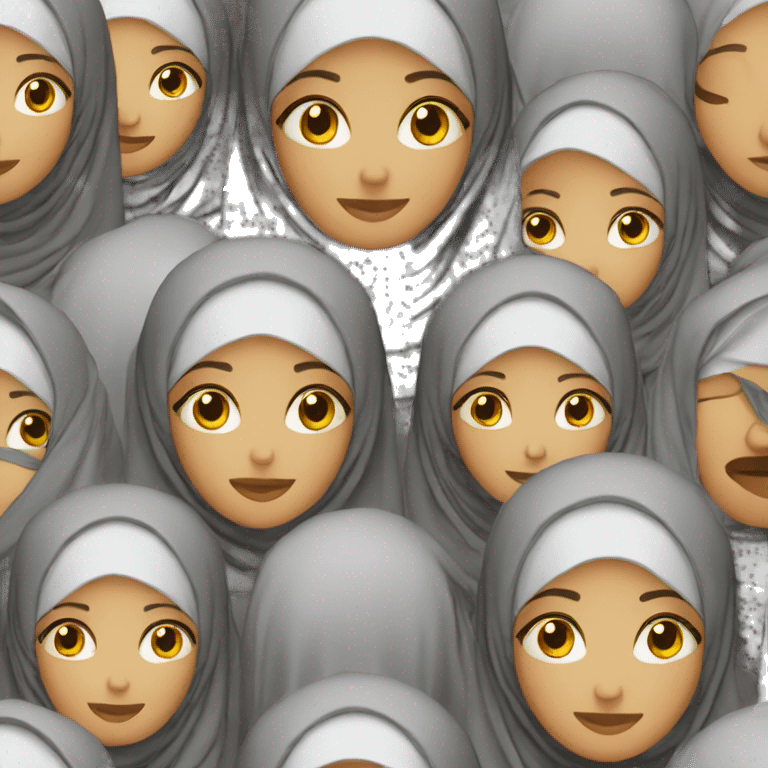 hijab girl emoji